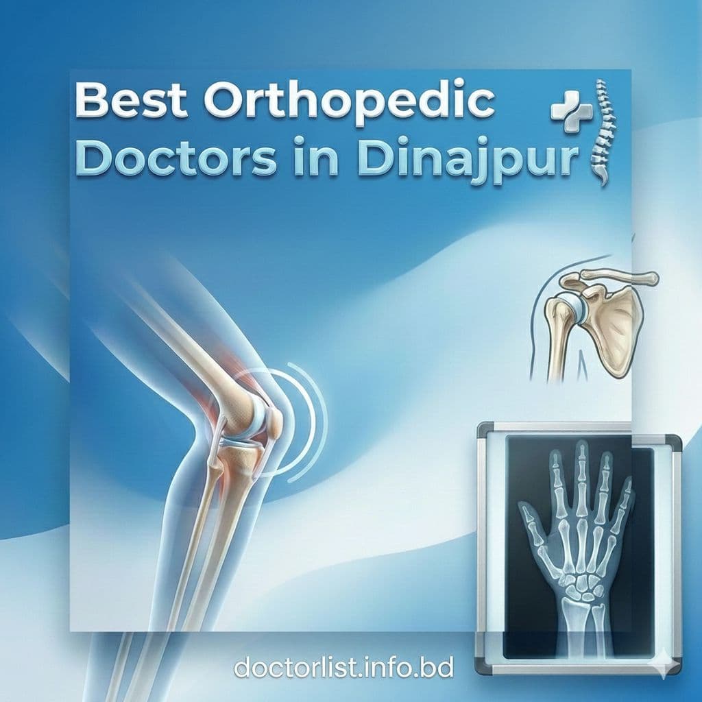 Best Orthopedic Doctors in Dinajpur | দিনাজপুরের সেরা অর্থোপেডিক ডাক্তার