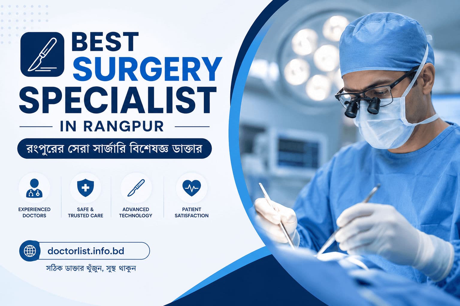 Best Surgery Specialist in Rangpur | রংপুরের সেরা সার্জারি বিশেষজ্ঞ ডাক্তার